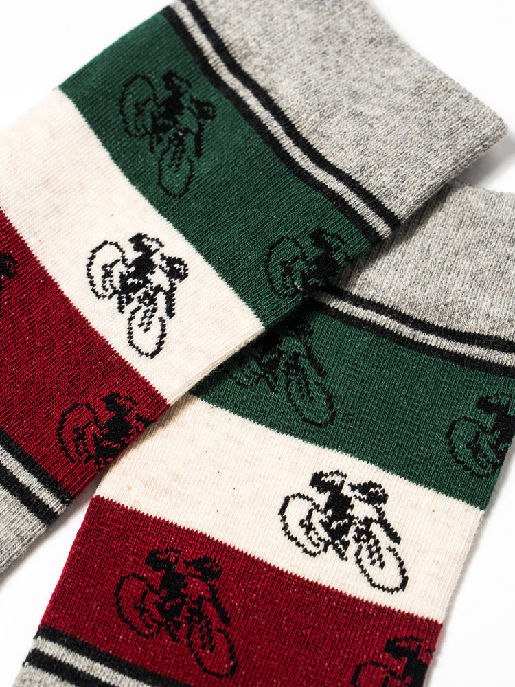 Le Patron Italia Socks multi