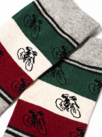 Le Patron Italia Socks multi