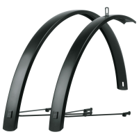 SKS Schutzblechgarnitur Edge AL 76 Aluminium 27,5"/28" 76mm schwarz matt