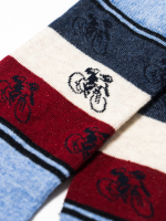 Le Patron La France Socks multi