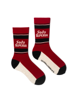 Le Patron Solo Superia Socks red