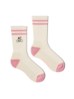 Le Patron Crew Cyclist Socks giro pink