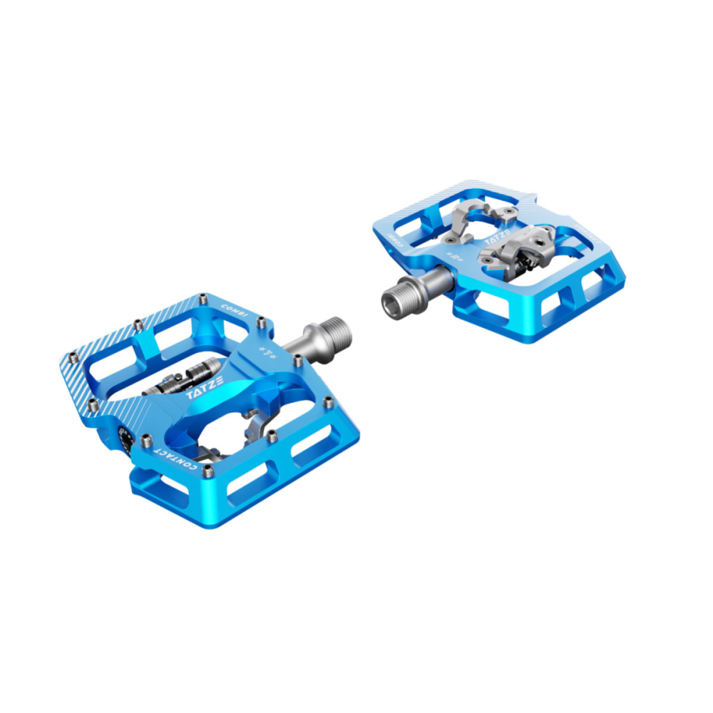 TATZE CONTACT COMBI Pedal, blau