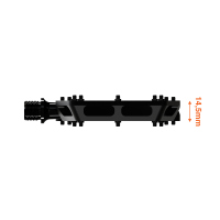 TATZE CONTACT Junior Pedal, orange