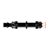 TATZE CONTACT Large Pedal, blau