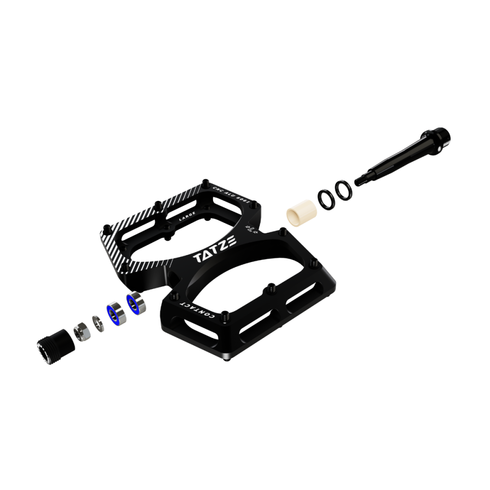 TATZE CONTACT Large Pedal, rot