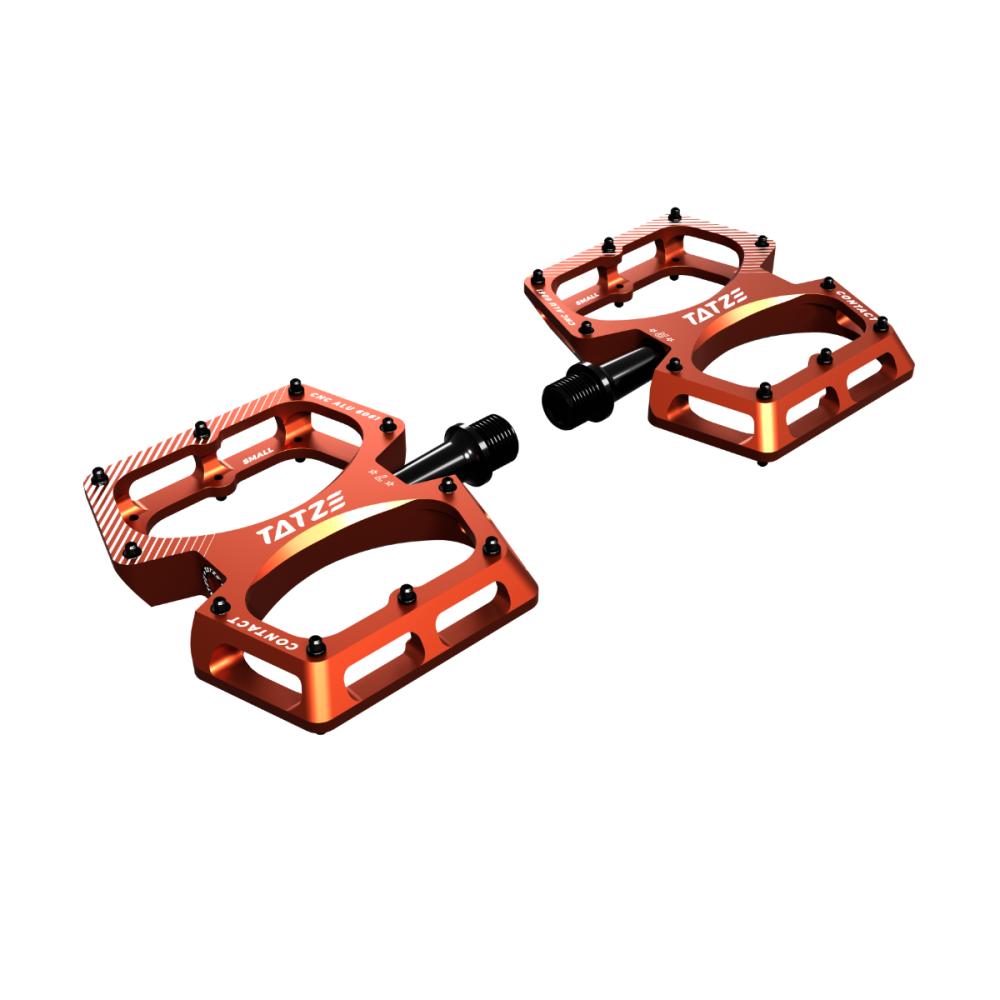 TATZE CONTACT Small Pedal, orange