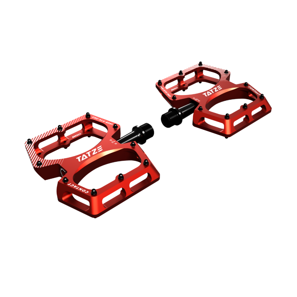 TATZE CONTACT Small Pedal, rot