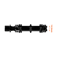 TATZE CONTACT Small Pedal, rot
