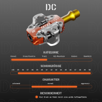 TATZE DC Titan Pedal, schwarz