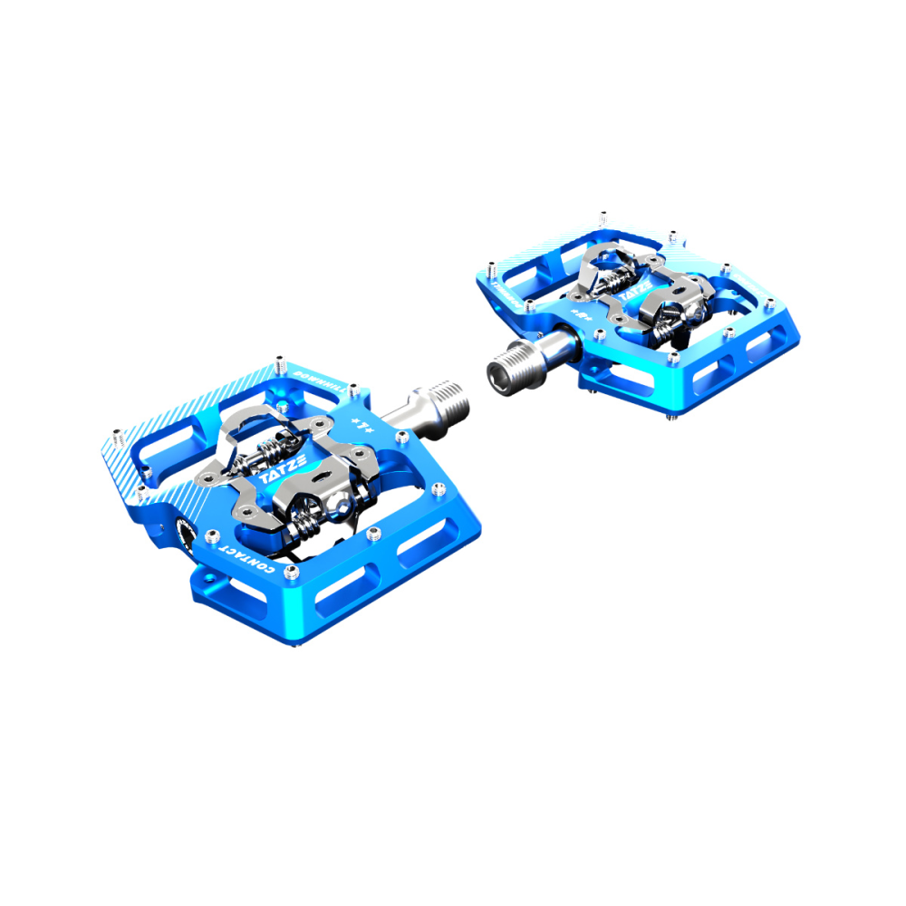 TATZE DOWNHILL Pedal, blau