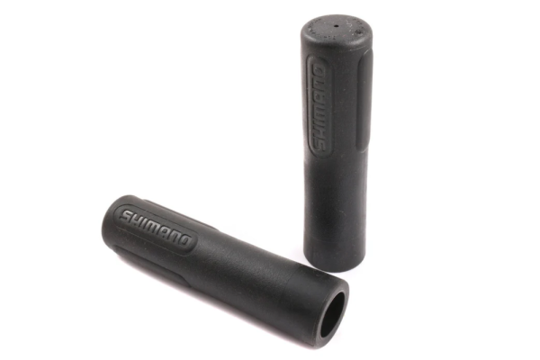 Shimano BIKE RUBBER HANDLEBAR GRIPS 120mm BLACK SUIT MTB HYBRID ETC BL-IM40 , Paar