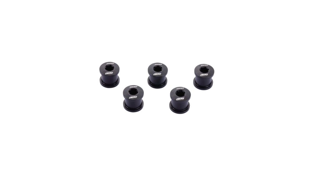 BBB Chainring Bolts Hexstars Alu Schwarz