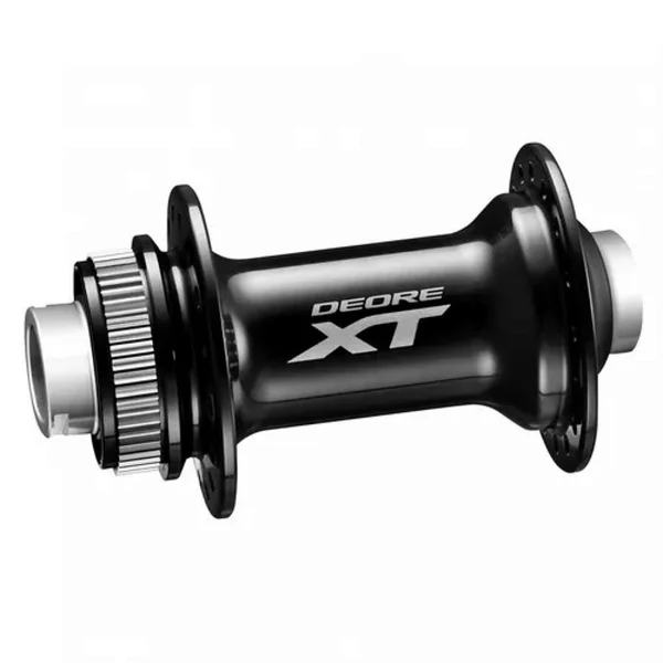 Shimano VR-Nabe Deore XT Disc FH-M8010 100mm, 32 Loch ,Centerlock, schwarz Steckachse
