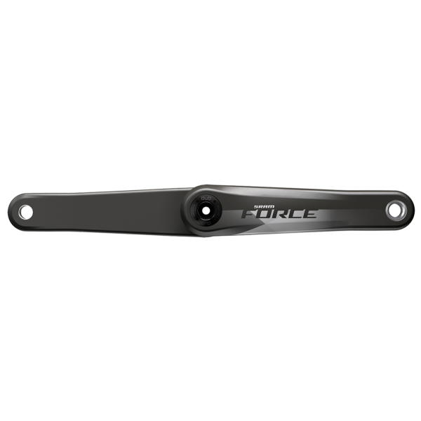 SRAM crankarmset force 8-bolt dub, natural carbon, 1