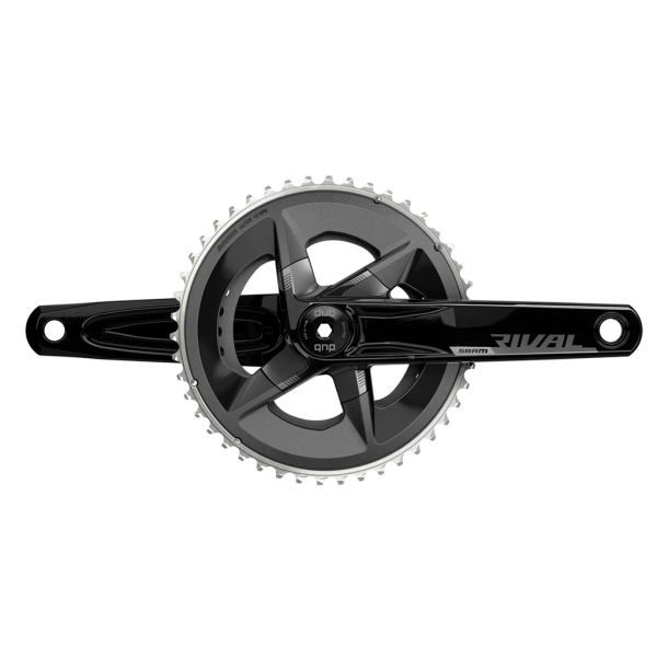 SRAM Crankset Rival eTap AXS 2x DUB, black, 165mm/46/33t