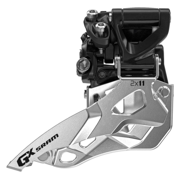 SRAM Front Derailleur GX 2x11 HighClamp Top Pull 36T, black
