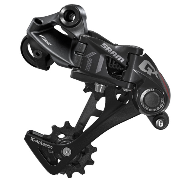 SRAM Rear Derailleur GX 1x11SP, red, Long