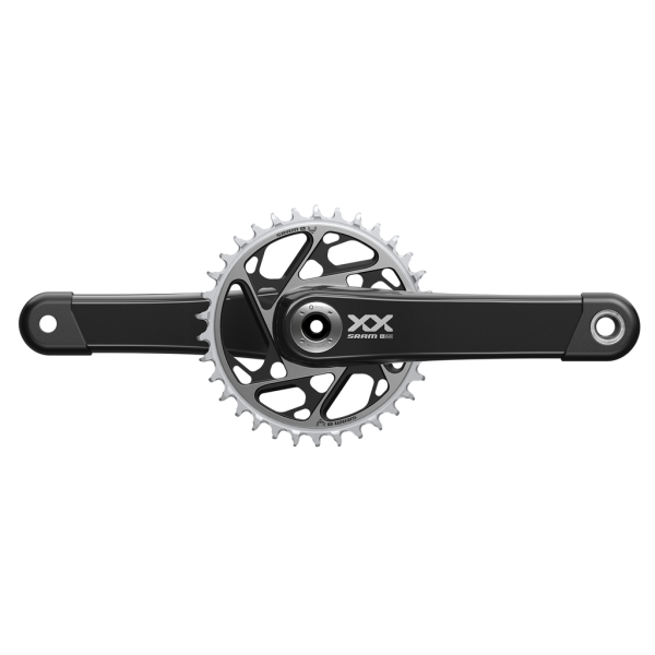 SRAM crankset xx sl eagle axs transmission q174 mtb wide dub, black, 1