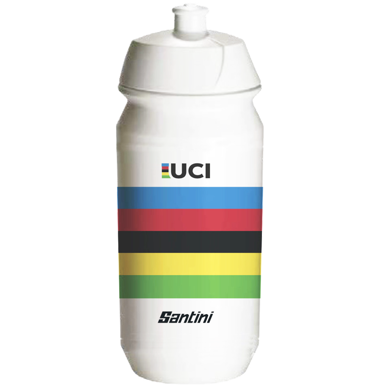 Bidon, UCI Rainbow World Champion, WEISS, ONE SIZE