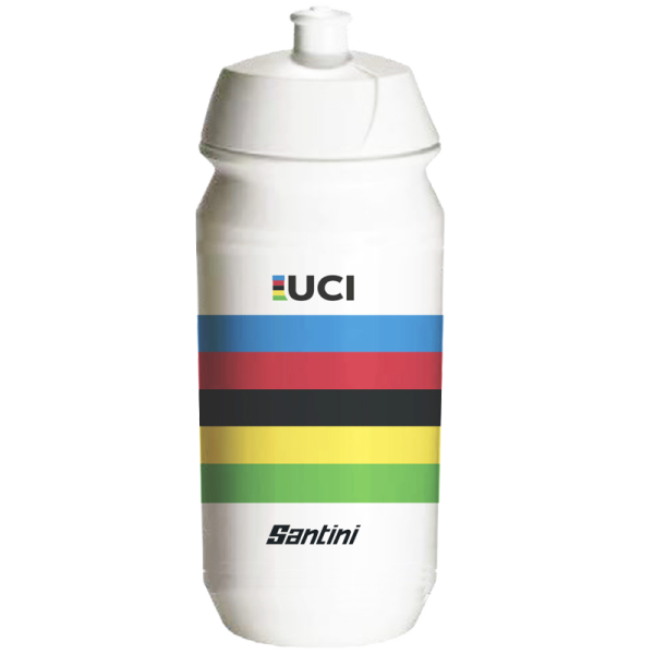 Bidon, UCI Rainbow World Champion, WEISS, ONE SIZE