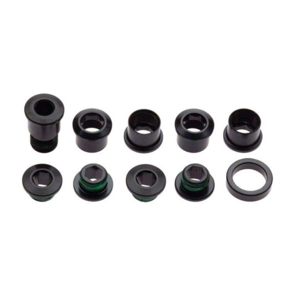 SRAM Chainring Bolt KIT 5X2 M8.5X7 / M8.5X5 QTY 5, black