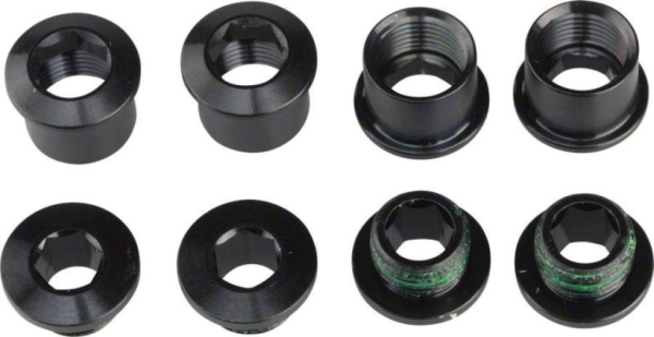 SRAM Chainring Bolt KIT 4X1 M8.5X7 / M8.5X5 ALU QTY 4, black