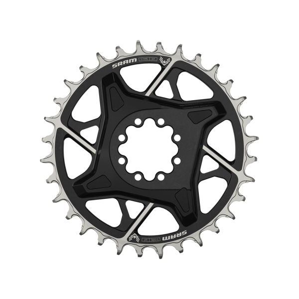 SRAM chainring x0 eagle axs transmission dm 8-bolt 3mm offset, black, 3
