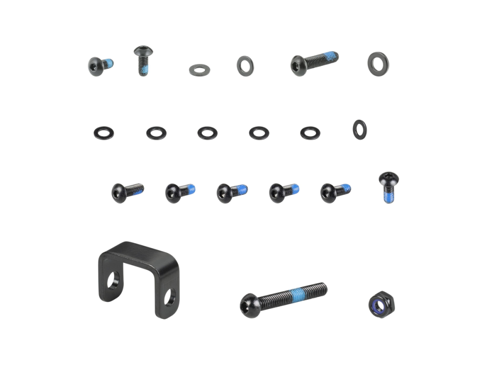 Trek Korb Fetch+ 2 Frontpacktaschen-/Gepäckträger-Kit Navy