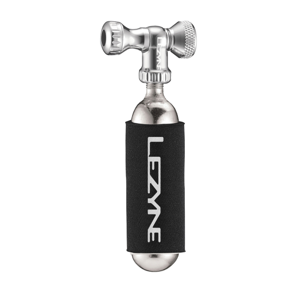 Lezyne Control Drive CO2 With 16G Cartridge, silver gloss
