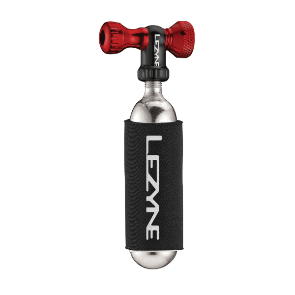 Lezyne Control Drive CO2 With 16G Cartridge, red gloss