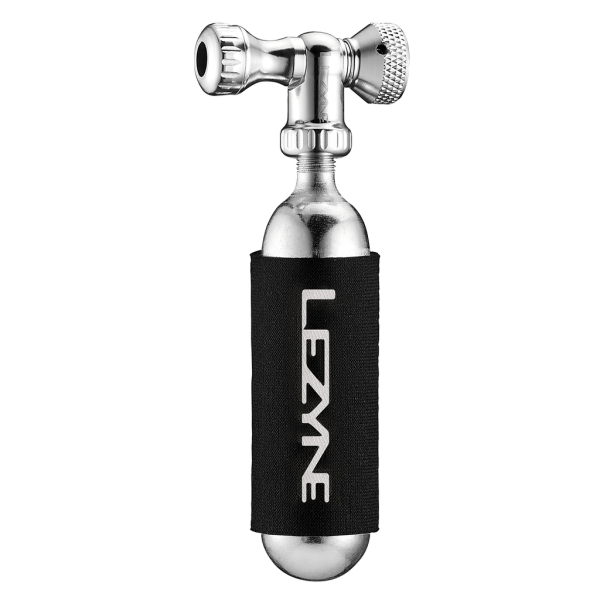 Lezyne Control Drive CO2 With 25G Cartridge, silver gloss