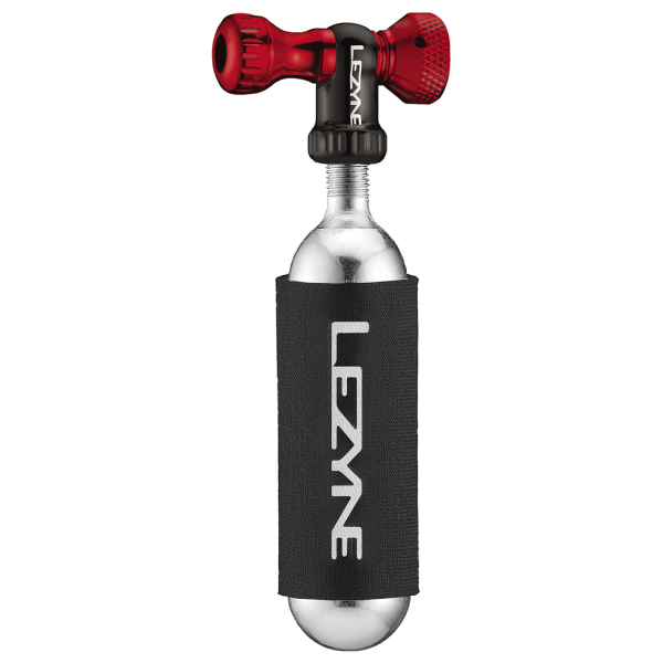 Lezyne Control Drive CO2 With 25G Cartridge, red gloss