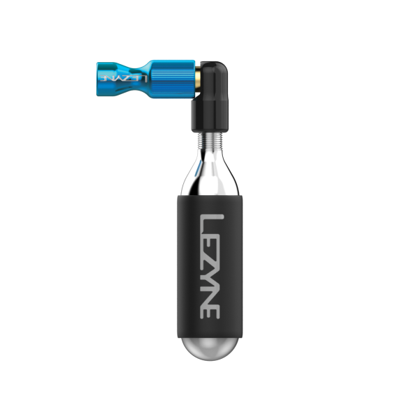 Lezyne Trigger Drive CO2 With 16G Cartridge, blue gloss