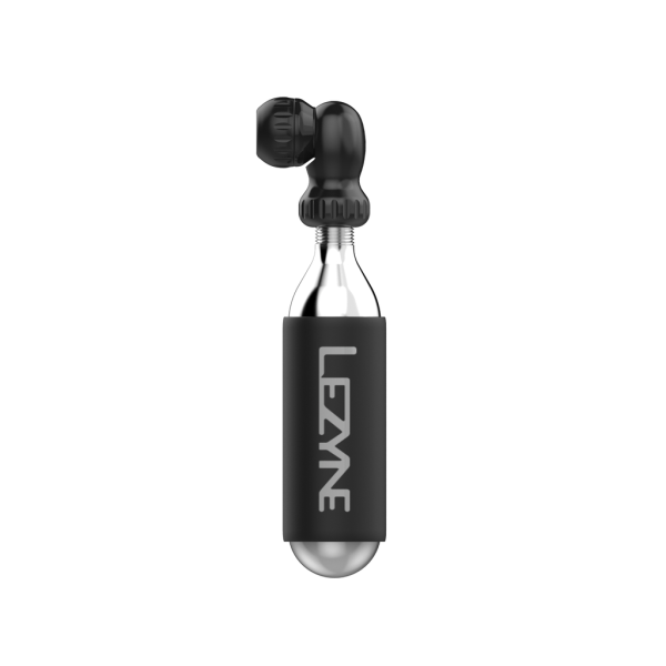 Lezyne Twin Speed Drive CO2 With 16G Cartridge, black gloss