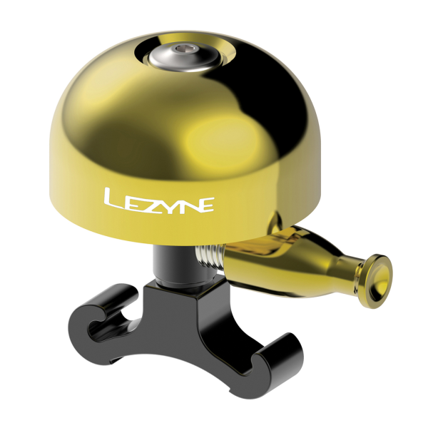 Lezyne Classic Brass Bell - M, brass/black