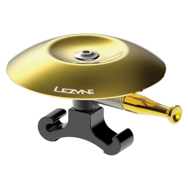 Lezyne Classic Shallow Brass Bell, brass/black