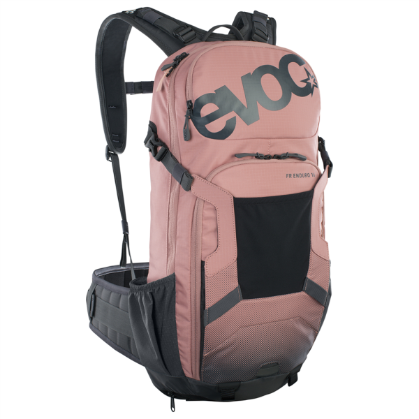 Evoc fr enduro 16l backpack, dusty pink/carbon grey