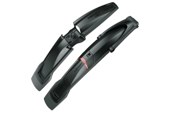 MonkeyLink Steckschutzblechgarnitur Fender Recharge 26 - 29" schwarz