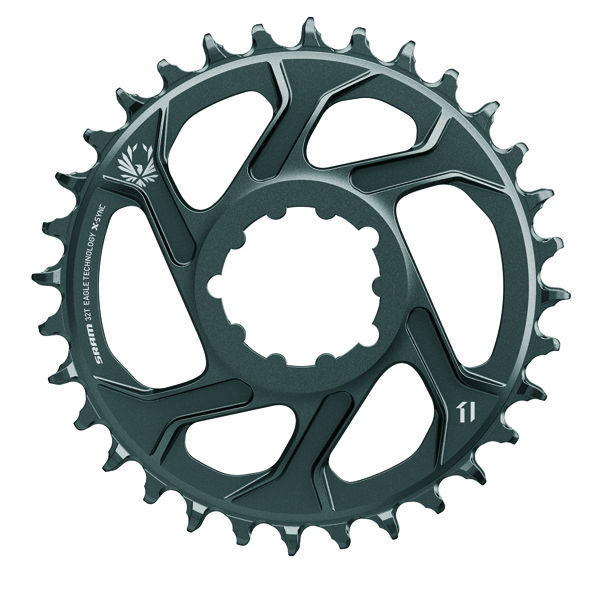 SRAM Kettenblatt Eagle 34Z 3mm Offset X-Sync 2 Alu, Direct Mount schwarz