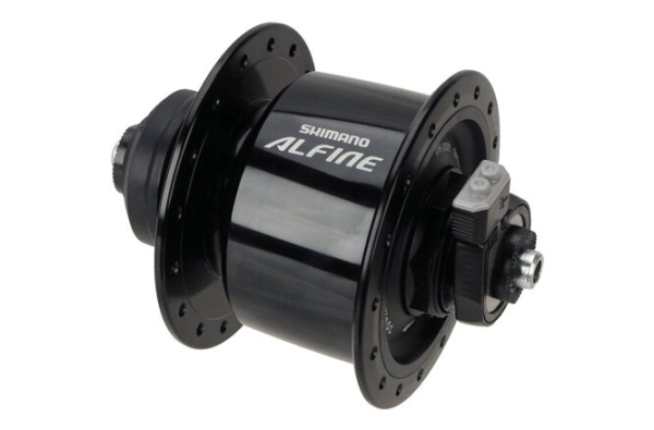 Shimano Nabendynamo ALFINE DH-S501 100 mm Center-Lock 32-Loch 6V/3.0W QR schwarz