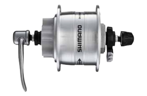 Shimano Nabendynamo DH-3D32 100 mm 6-Loch 32-Loch 6V/3.0W QR silber