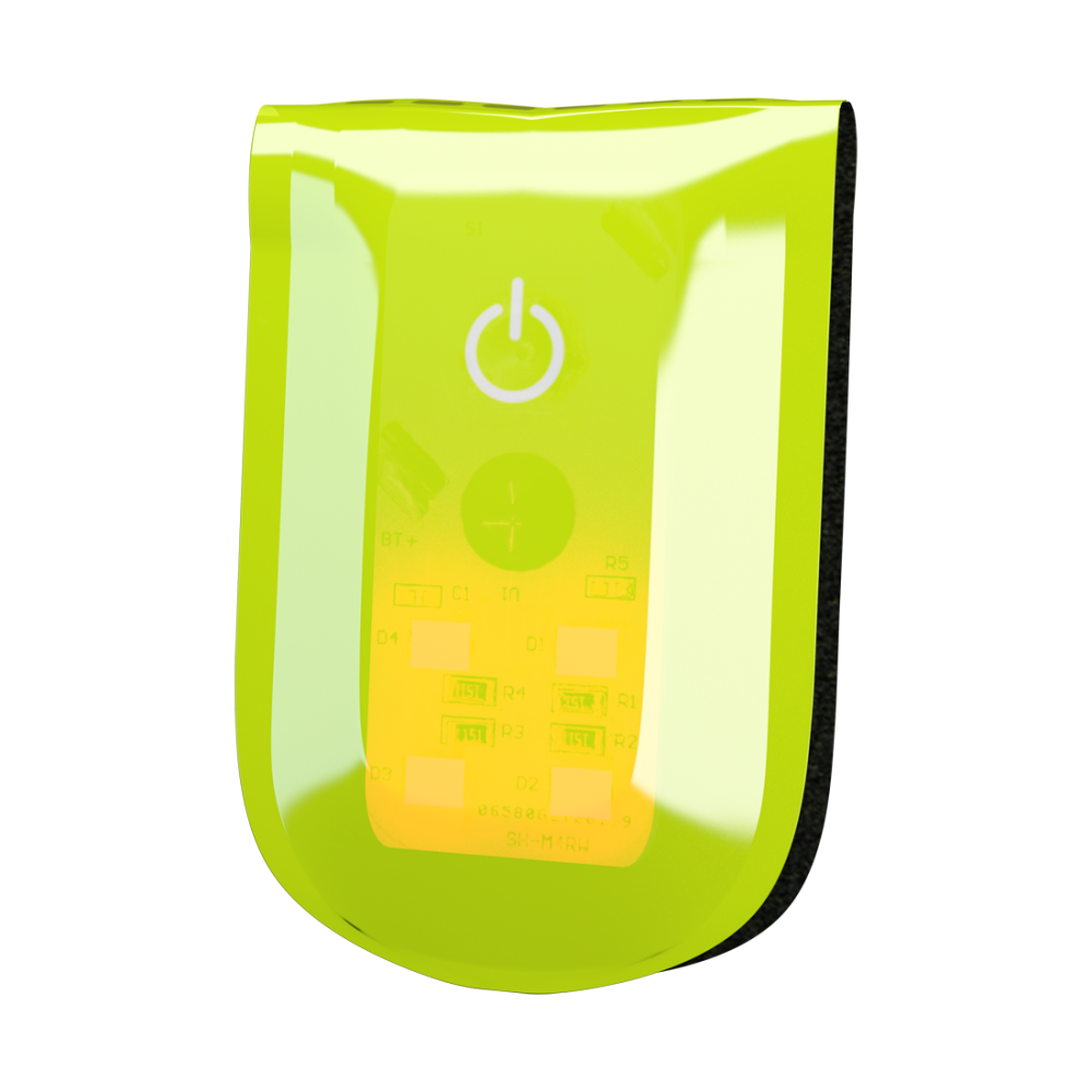 Rücklicht, Magnetlight, GELB, one size