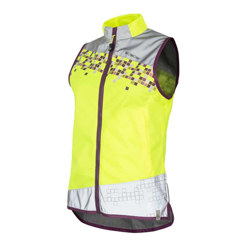 Leuchtweste, AMY Jacket, gelb, GELB, XL