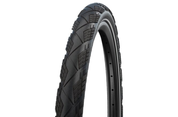 Schwalbe Pneu Marathon Efficiency 700x45C Falt mit Reflexstreifen black