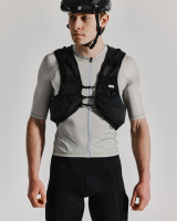 Albion Cycling Visibility Cargo Vest (Black/Reflective)