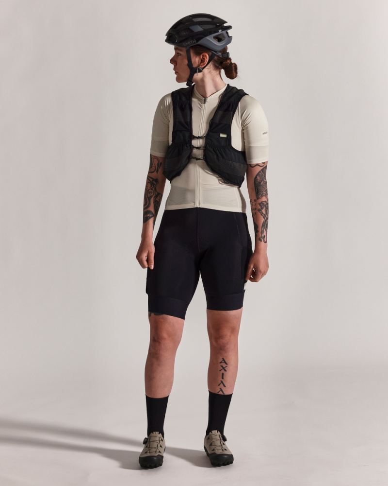 Albion Cycling Visibility Cargo Vest (Black/Reflective)