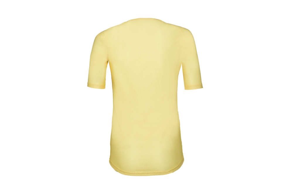Albion Cycling Women's All Road Short Sleeve Mesh Base Layer (Pale Yellow)