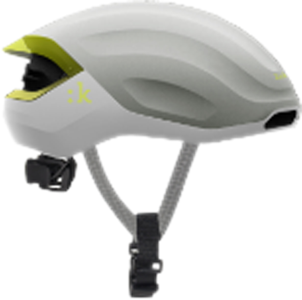 Fizik Kudo Aero Helmet + Light silber M