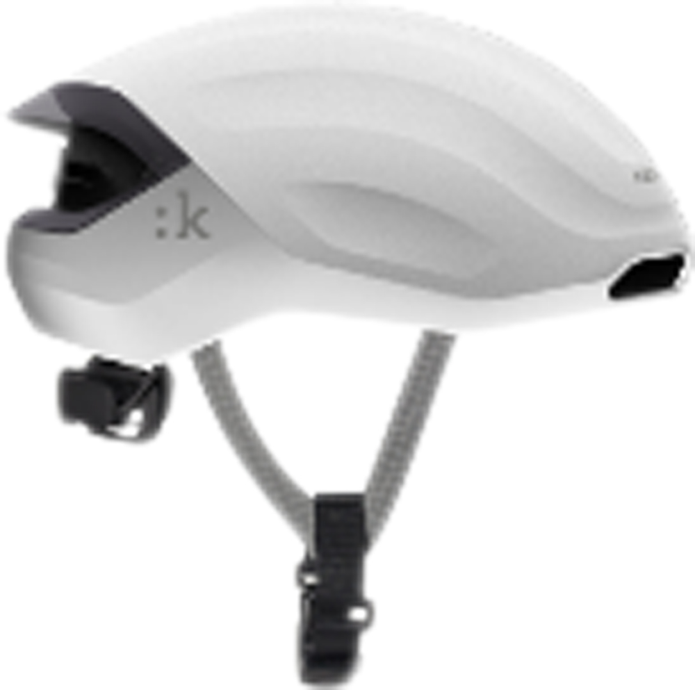 Fizik Kudo Aero Helmet + Light weiss L